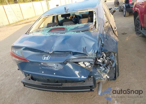 2025 Honda Civic Lx from USA, damaged, VIN 2HGFE2F20SH548032